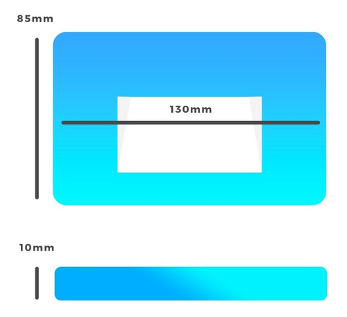 Imagen 3 de 4 de Lampara Led Blanca De Cortesia Para Escalera 3w Luz Calida