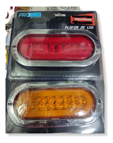 Stop Mica Plafon Led Lateral Con Strobo Ojo De Angel