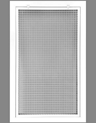 Rejilla Filtro Aire 18x30 Aluminio - Blanco 20.5x32.5 .