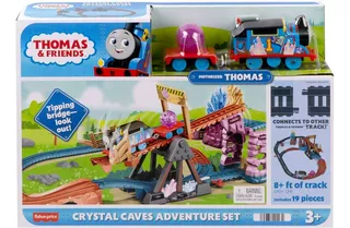 Thomas & Friends - Set Pista Aventuras Cuevas De Cristal