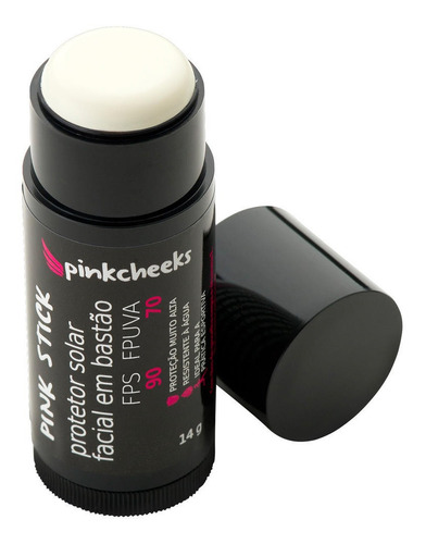 Protetor Solar Facial - Pink Stick 5km - Incolor - Fps90