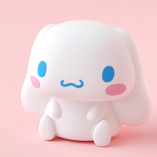 ¡ Mini Lámpara Nocturna Cinnamoroll Con Bonitos Ojos De