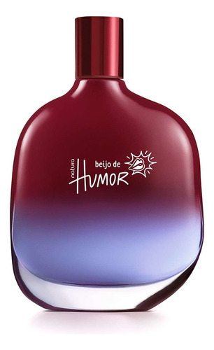 Perfume Natura Humor Beijo masculino 75ml amaderado