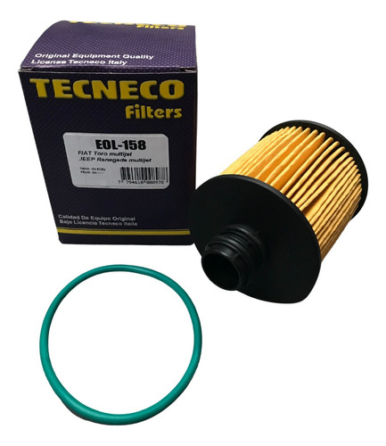 Filtro De Aceite Fiat Toro / Jeep Renegade