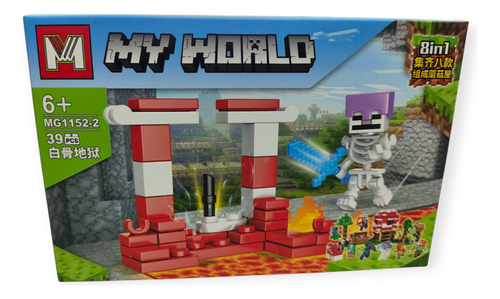 Bloques Para Armar Minecraf My World Setx8 334 Minecraf