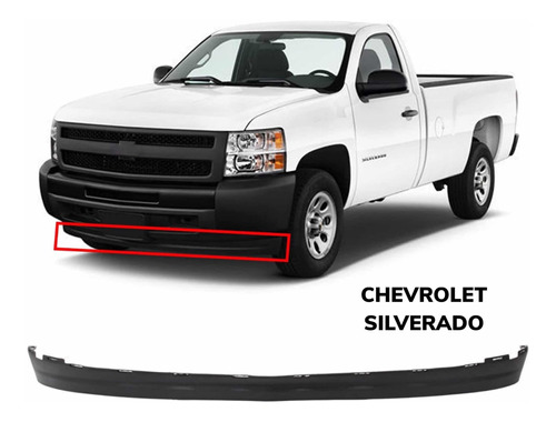 Deflector Parachoque Delantero Inferior Chevrolet Silverado