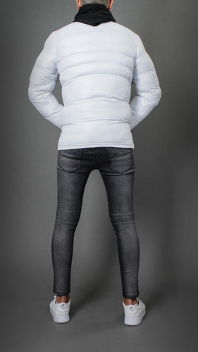 Imagen 9 de 9 de Campera Dos Franjas No End 38464 Hombre