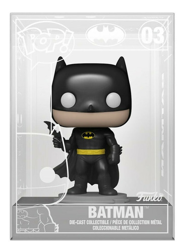Funko 03 Batman Die-cast Collectable Exclusivo Funko Store