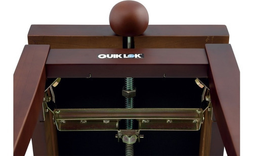 Banco Quiklok P/piano De Altura Ajustable Pb/100wns Color Marrón oscuro