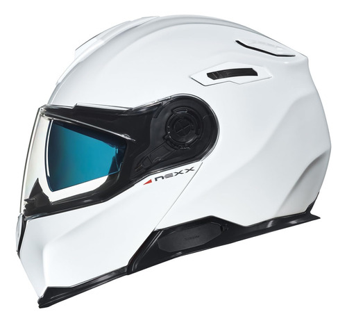 Casco Para Moto X Nexx Helmets Color Whit Talla M Color Blan