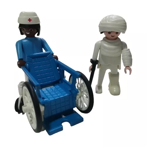 Playmobil 6666 - Llavero de Enfermera / Médica - ¡Últimas unidades