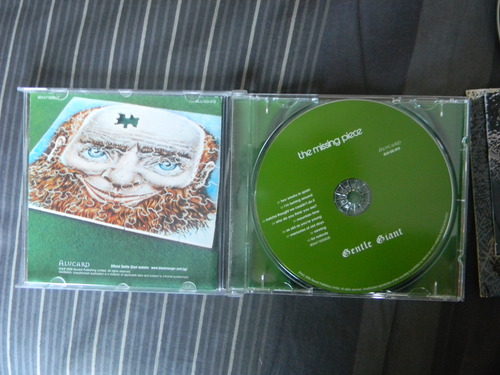 Cd Gentle Giant, Missing Piece Y Free Hands (Usado)