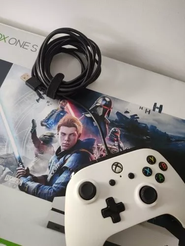 Video Game Xbox One S 1tb Usado Na Caixa +01 Control C/fio