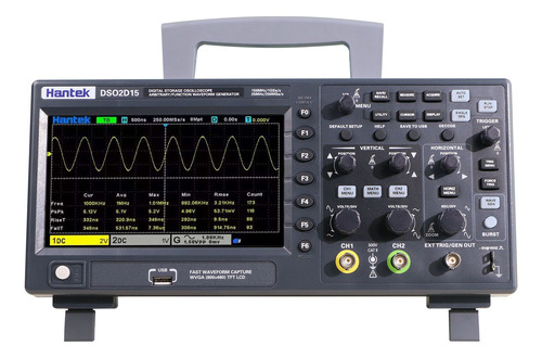 Osciloscopio Hantek Rate Band Osciloscopio 1gsa/s