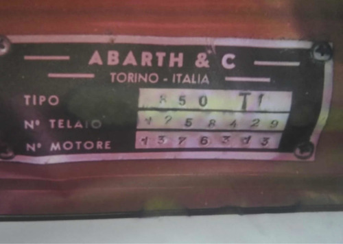 Imagen 13 de 13 de Fiat 600-850 Tc Abarth