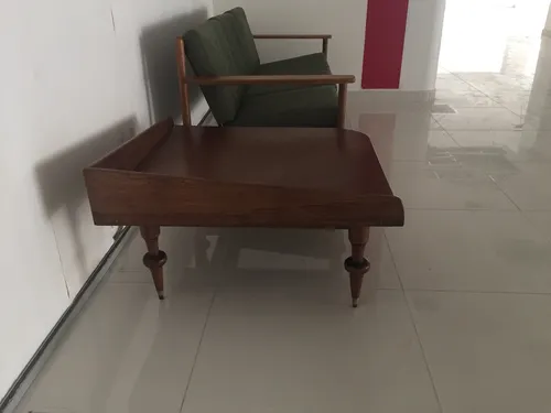 Mesa Años 50 De Madera (Usado)