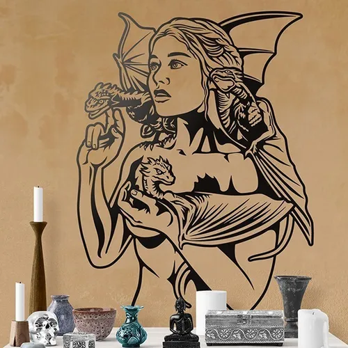 Vinilos Adhesivos Sticker Pared De Series Tv 55x55cms