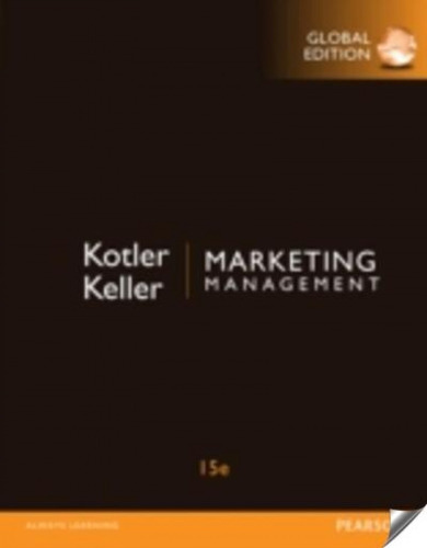 Libro Kotler Marketing Management 15 Global Edition