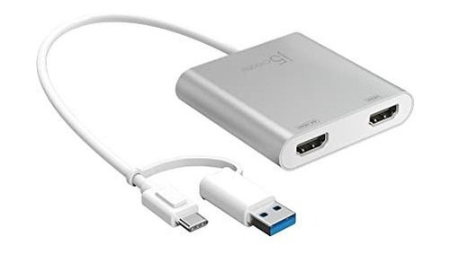Adaptador Multimonitor J5create Usb-c A Hdmi Dual Con Usb T