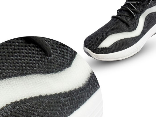Imagen 4 de 9 de Tenis Juveniles Unisex Negro/blanco Tmx