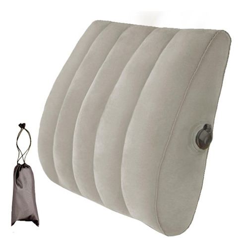 Almohada De Soporte Lumbar Inflable, Cojín De Espalda Portát