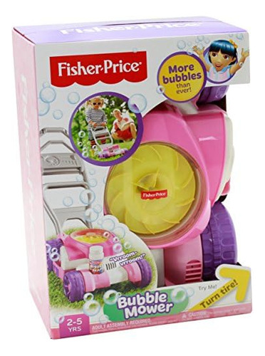 Cortacésped De Burbujas Fisher-price, Rosa