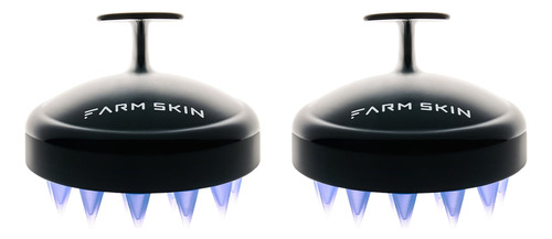 Farmskin Premium Hair Scalp Massager Con Suave Silicona Head