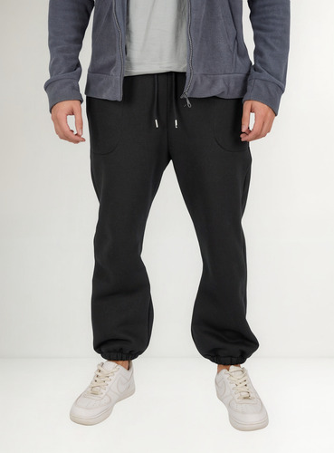 Jogger Babucha Oversize Frisa Algodón Hombre