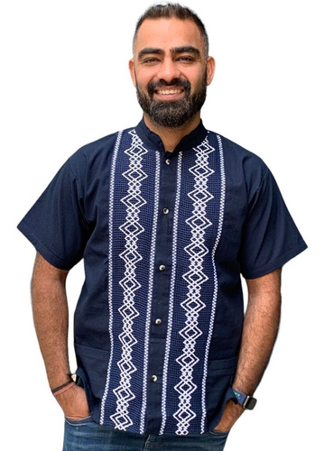 Guayabera Artesanal Para Caballero Extra Grandes