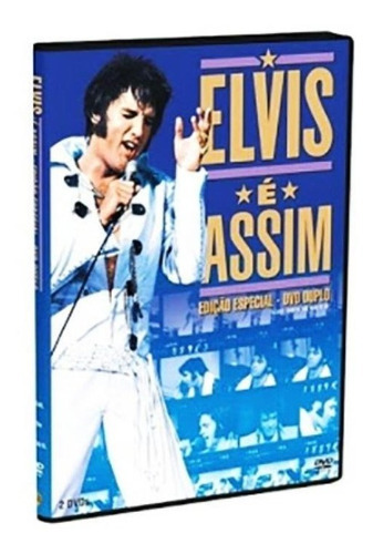 Dvd Duplo - Elvis É Assim - Edição Especial * Dublado