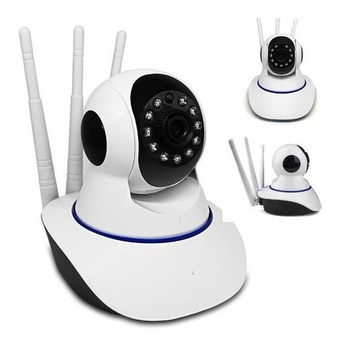 Imagen 1 de 8 de Camara De Seguridad Yoosee Ip Wifi Full Hd 1080p 3 Antenas