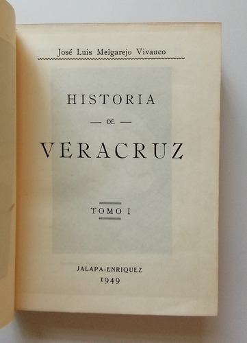 Historia De Veracruz (época Prehispánica) 6 Tomos (Usado)