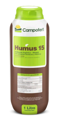 Humus 15 - Àcidos Húmicos Y Fúlvicos X Litro