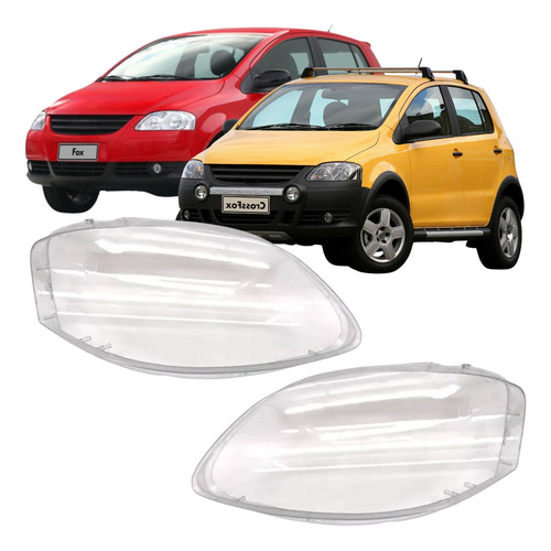 Par Lente Farol Fox Crossfox Spacefox 2007 2008 2009 Duplo