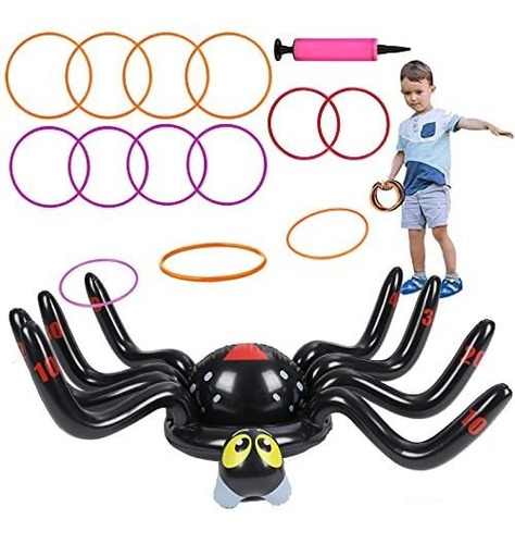 Dokeawo Halloween Tos Juego Inflable Spider Juegos De Gc9tu