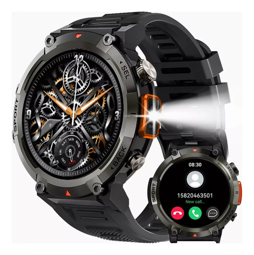 B Reloj Inteligente Militar 2023 Sport Fitness Para Hombres