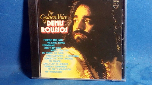 Cd Demis Roussos The Golden Voice Importado -intr4-