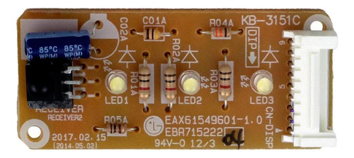 Placa Receptora LG Ebr71522204 Modelo Tsnc072w4w0.anwglaz