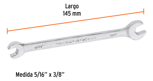 Llave Española Truper Expert LL3020 5/16 X 3/8' X 135 mm