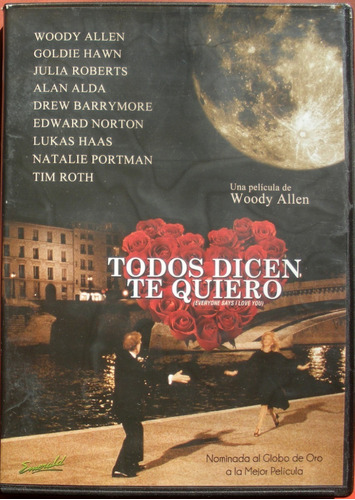 Dvd - Todos Dicen Te Quiero - Woody Allen 