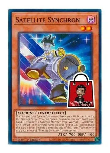 YU-GI-OH! Trading Card: Satellite Synchron – Common 1st Edition From Legendary Duelists: Season 3
