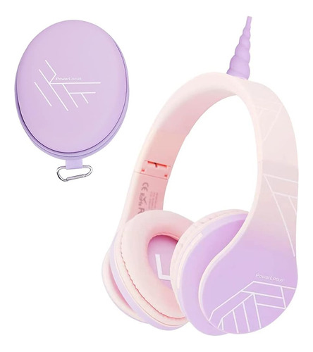 Powerlocus Kids Headphones Over-ear, Auriculares Inalámbrico