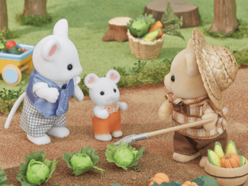 Raton Baby Sylvanian Families Ternurines Calico Critters