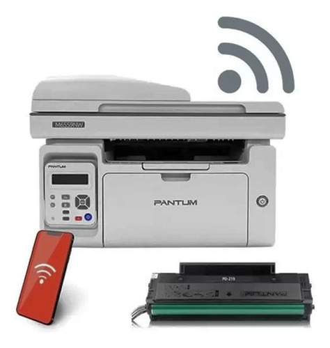 Impresora Pantum M 6559 Nw Multif. Wifi + Toner De Regalo
