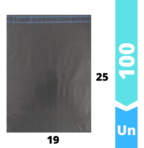 Envelope Plastico Segurança 19x25 100 Un Saco Envios Lacre