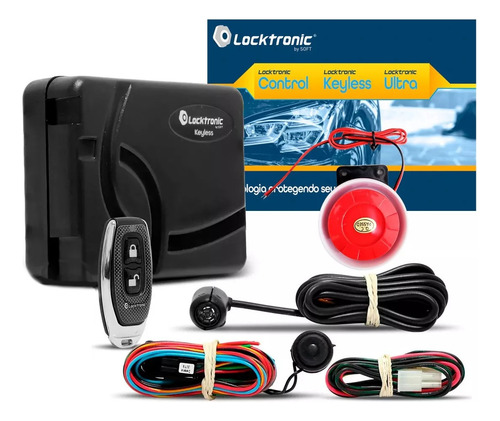 Alarme Automotivo Locktronic One Soft Com Sirene