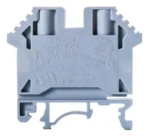 Comprar Borne Bornera Paso 4mm Bpn Zoloda Gris Pack X10