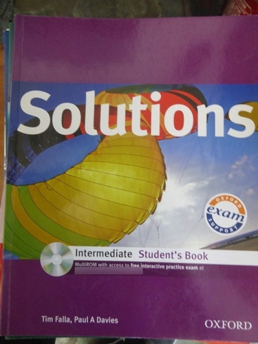 Solutions Intermediate Student`s Book - Sin Cd - Tim Falla -