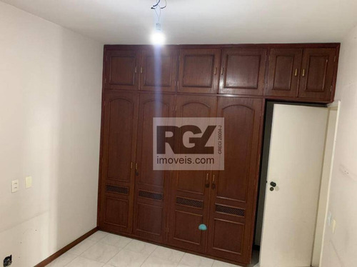 Apartamento Com 3 Dormitórios Para Alugar, 150 M² Por R$ 4.000,00/mês - Ponta Da Praia - Santos/sp - Ap7691