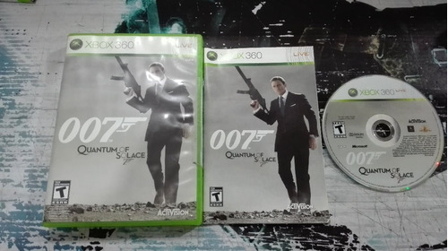 Quantum Of Solace 007 Completo Para Xbox 360,excelente Titul